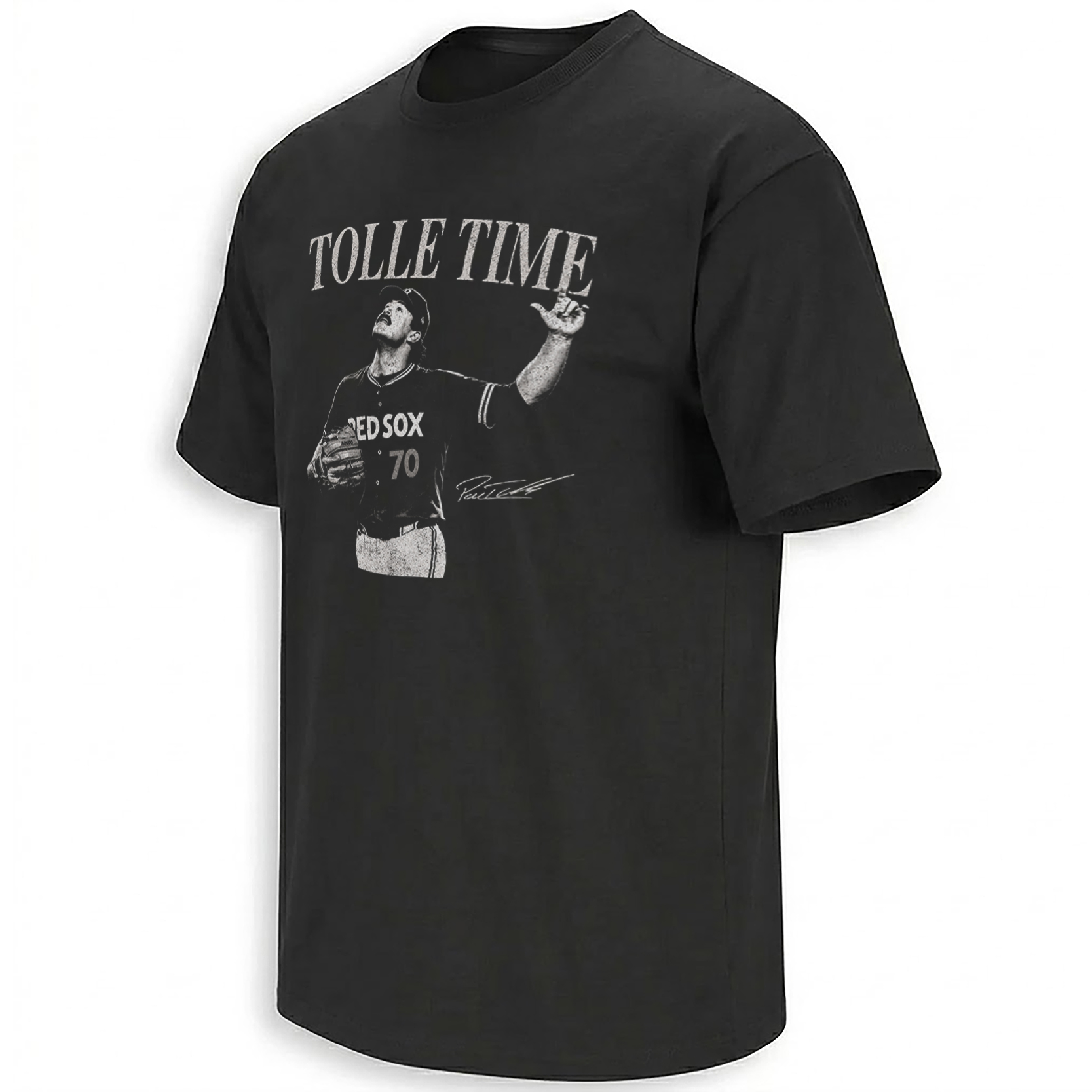 TOLLE TIME SHIRT – Payton Tolle Red Sox No. 70 Vintage Pitcher Tee B TOLLE TIME SHIRT – Payton Tolle Red Sox No. 70 Vintage Pitcher Tee B