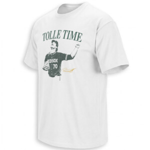 TOLLE TIME SHIRT – Payton Tolle Red Sox No. 70 Vintage Pitcher Tee W