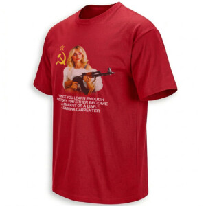 ONCE YOU LEARN ENOUGH HISTORY SHIRT Sabrina Carpenter Marxist Or A Liar Communist Pop Meme