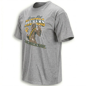 GO PACK GO SHIRT – Chewbacca Green Bay Packers Retro Tee