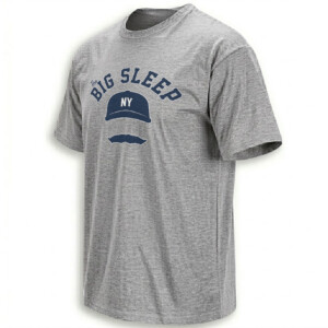 THE BIG SLEEP SHIRT – Trent Grisham New York Yankees Mustache #12 Tee