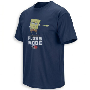 FLOSS MODE ON SHIRT – SpongeBob SquarePants Floss Dance Tee N