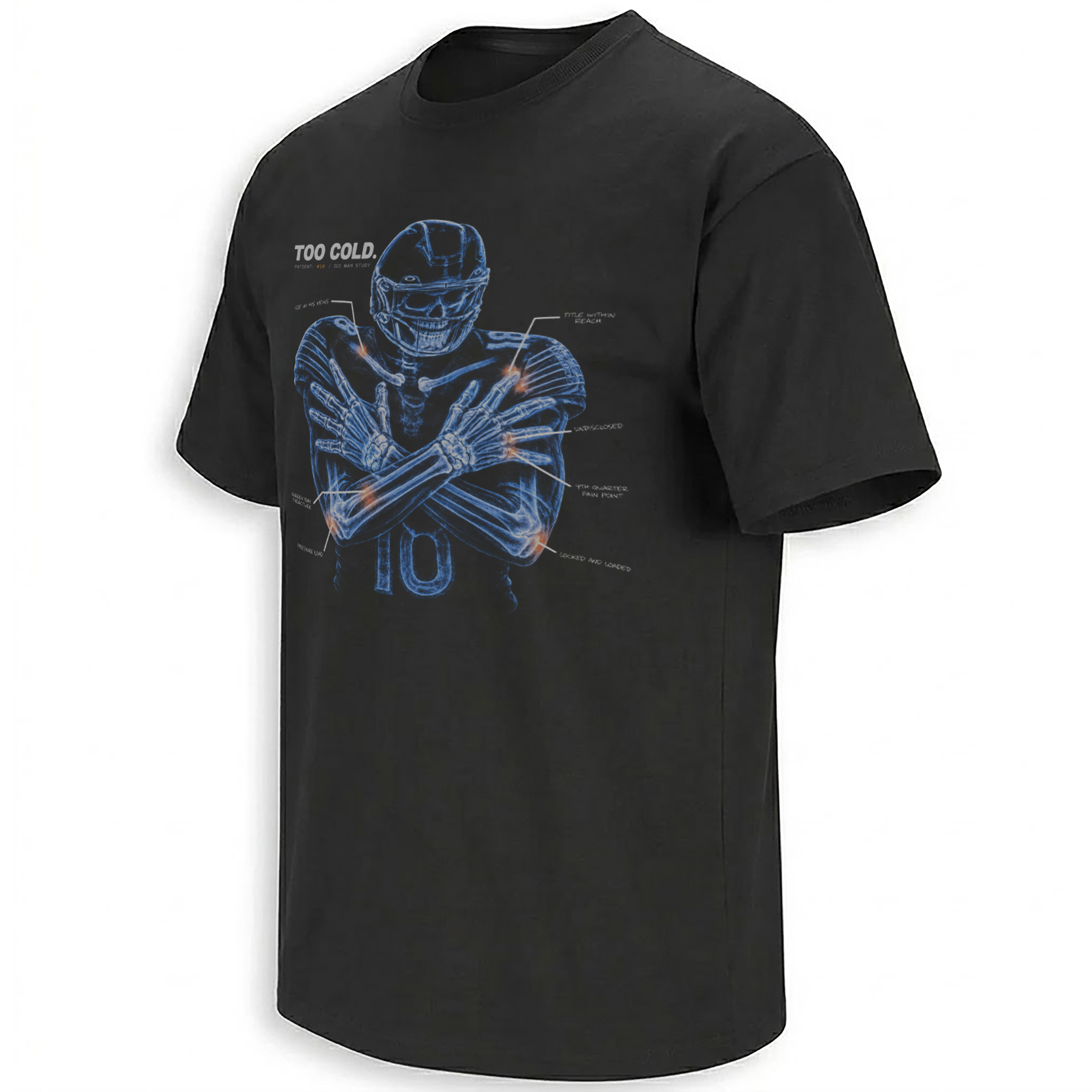 TOO COLD SHIRT – Caleb Williams Ice Man X-Ray Study Tee TOO COLD SHIRT – Caleb Williams Ice Man X Ray Study Tee