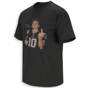 DRAKE MAYE MIDDLE FINGER SHIRT – Patriots #10 Rebel Meme Tee