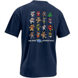 02 ONE MORE SEC SATURDAY NIGHT SHIRT – Grateful Dead SEC Mascots Tee FN