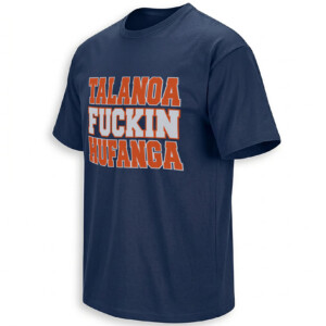 TALANOA FUCKIN HUFANGA SHIRT – Broncos Rams Pick Six Hero Tee