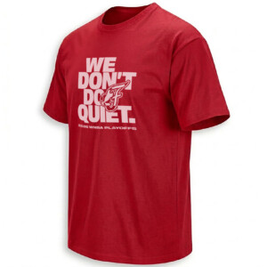 WE DON’T DO QUIET SHIRT – Indiana Fever 2026 Playoffs Red Out Tee