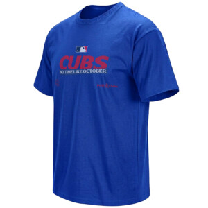 NO TIME LIKE OCTOBER SHIRT – Chicago Cubs 2026 Postseason Tee