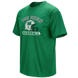 THE HERD SHIRT – Marshall Thundering Herd Football Helmet Tee