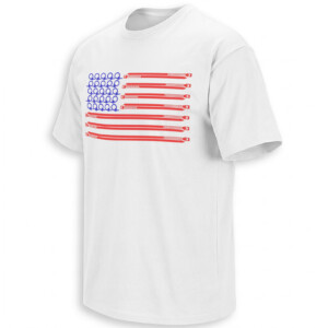 ZIPDEPENDENCE DAY SHIRT – Zip Tie American Flag Car Culture Tee
