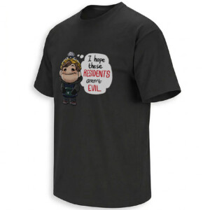 JUST A LIL GUY SHIRT – Bryan Hodukavich I Hope These Residents Aren’t Evil Tee B