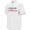 CATHOLICS VS ALCOHOLICS SHIRT – Notre Dame vs Wisconsin Lambeau Tee