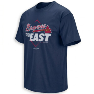 RUN THE EAST SHIRT – Atlanta Braves 2026 NL East Champions Tee