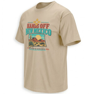 HANDS OFF NEW MEXICO SHIRT – Trump New America Protest Tee S