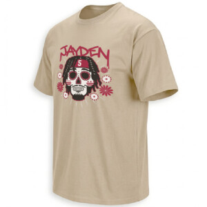 DIA DE JAYDEN SHIRT – Jayden Daniels No. 5 Calavera Tee