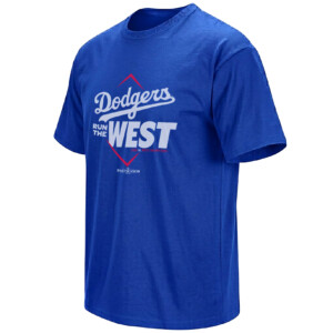 DODGERS RUN THE WEST SHIRT – Los Angeles 2026 NL West Champions Tee