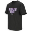 JESUS WON SHIRT – TCU FCA Horned Frogs Faith Tee
