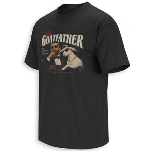 11 THE GOATFATHER SHIRT – Kash Patel Goat FBI Meme Tee