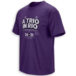 A TRIO IN RIO SHIRT – Tyler Loop Ravens 56 Yard Walk Off Tee