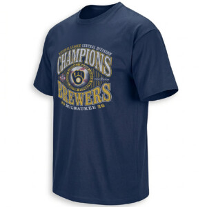 NL CENTRAL CHAMPIONS SHIRT – Milwaukee Brewers 2026 Division Crown Tee