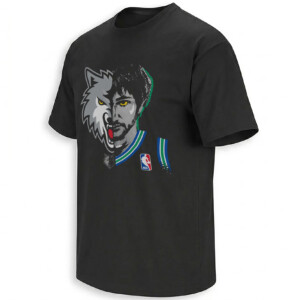 RICKY RUBIO GAME FACE SHIRT – Minnesota Timberwolves Wolf Tee