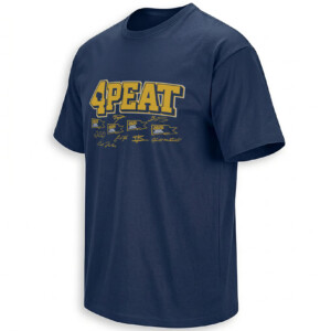 DIVISION 4PEAT SHIRT – Milwaukee Brewers Four Straight NL Central Tee