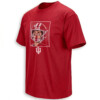 JOSH HOOVER BLOODY FACE SHIRT – Indiana Hoosiers Warrior Debut Tee