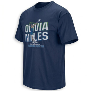 OLIVIA MILES SHIRT – All Time WNBA Rookie Scoring Queen Minnesota Lynx Tee