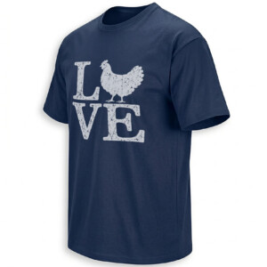 LOVE CHICKEN SHIRT – Hunter Luepke Viral Cowboys Gameday Tee N
