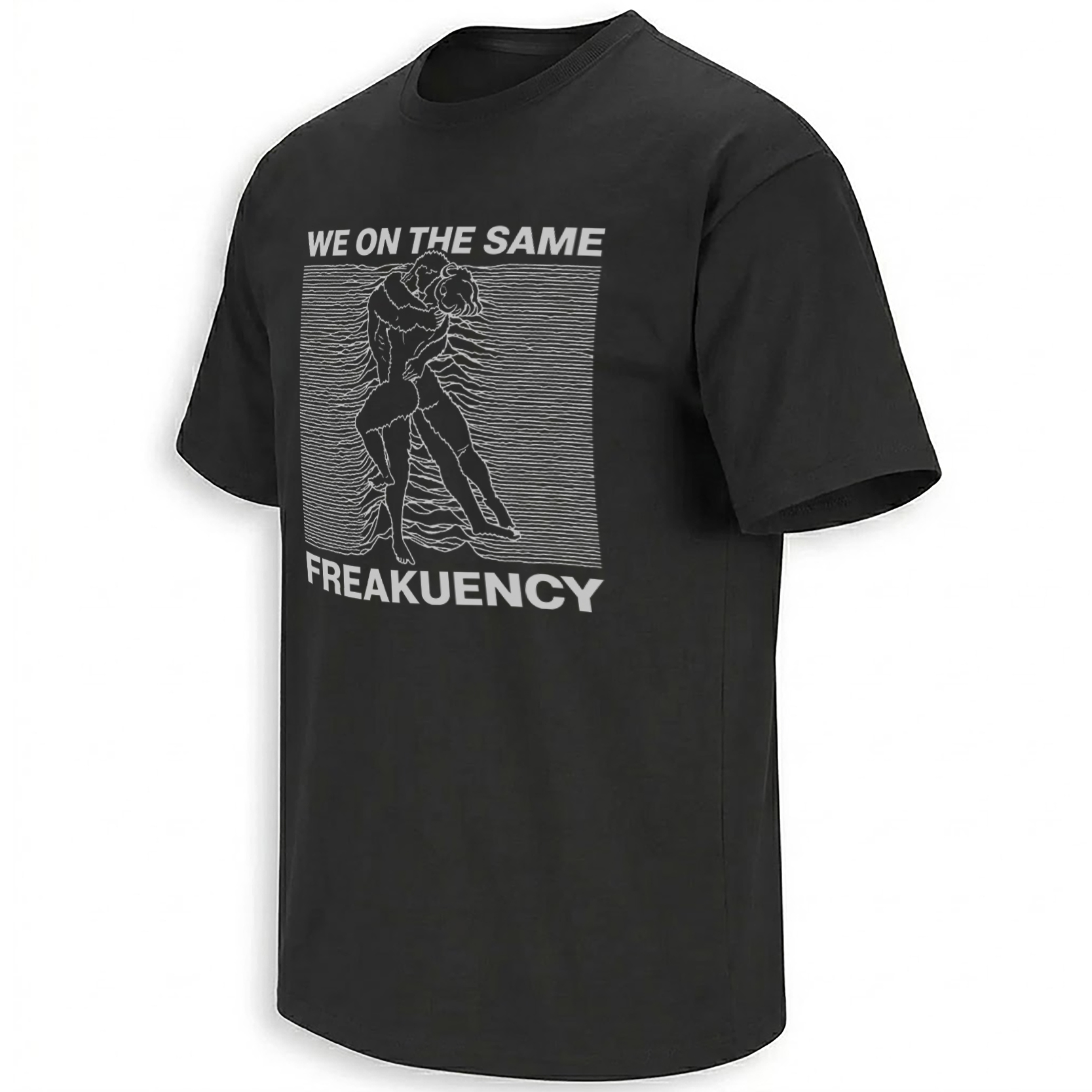 WE ON THE SAME FREAKUENCY SHIRT – Joy Division Ape Meme Tee WE ON THE SAME FREAKUENCY SHIRT – Joy Division Ape Meme Tee