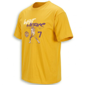 WHIT WEEKS SHIRT – LSU Tigers No. 7 Linebacker Pose Tee