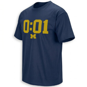 0:01 SHIRT – Michigan A Lot Can Happen in One Second Tee