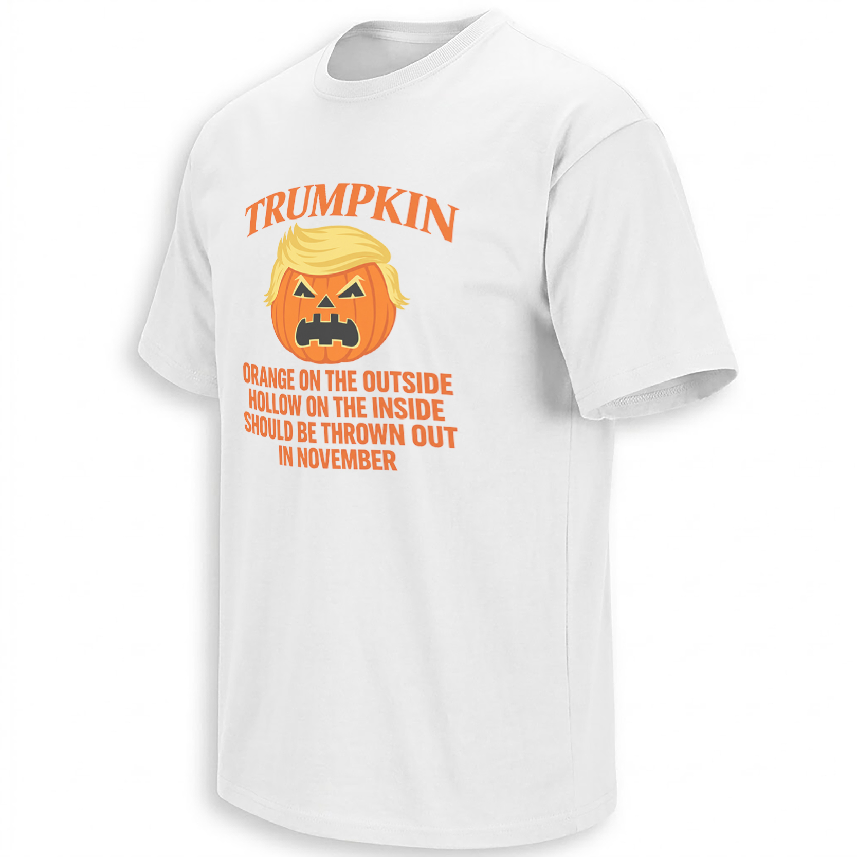 TRUMPKIN SHIRT – Anti-Trump Halloween Political Satire Tee TRUMPKIN SHIRT – Anti Trump Halloween Political Satire Tee