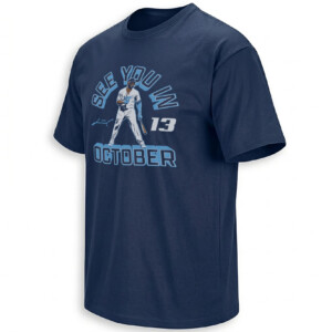 SEE YOU IN OCTOBER SHIRT – Junior Caminero Rays Playoff Tee