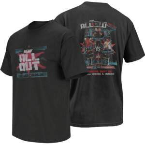AEW ALL OUT CHICAGO SHIRT – Cage & Cope vs FTR vs Young Bucks Ladder Match Tee