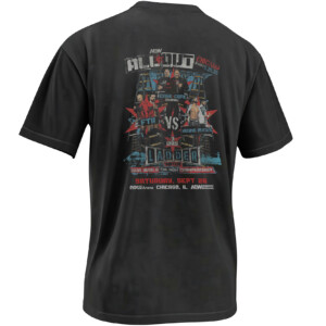 AEW ALL OUT CHICAGO SHIRT – Cage & Cope vs FTR vs Young Bucks Ladder Match Tee B