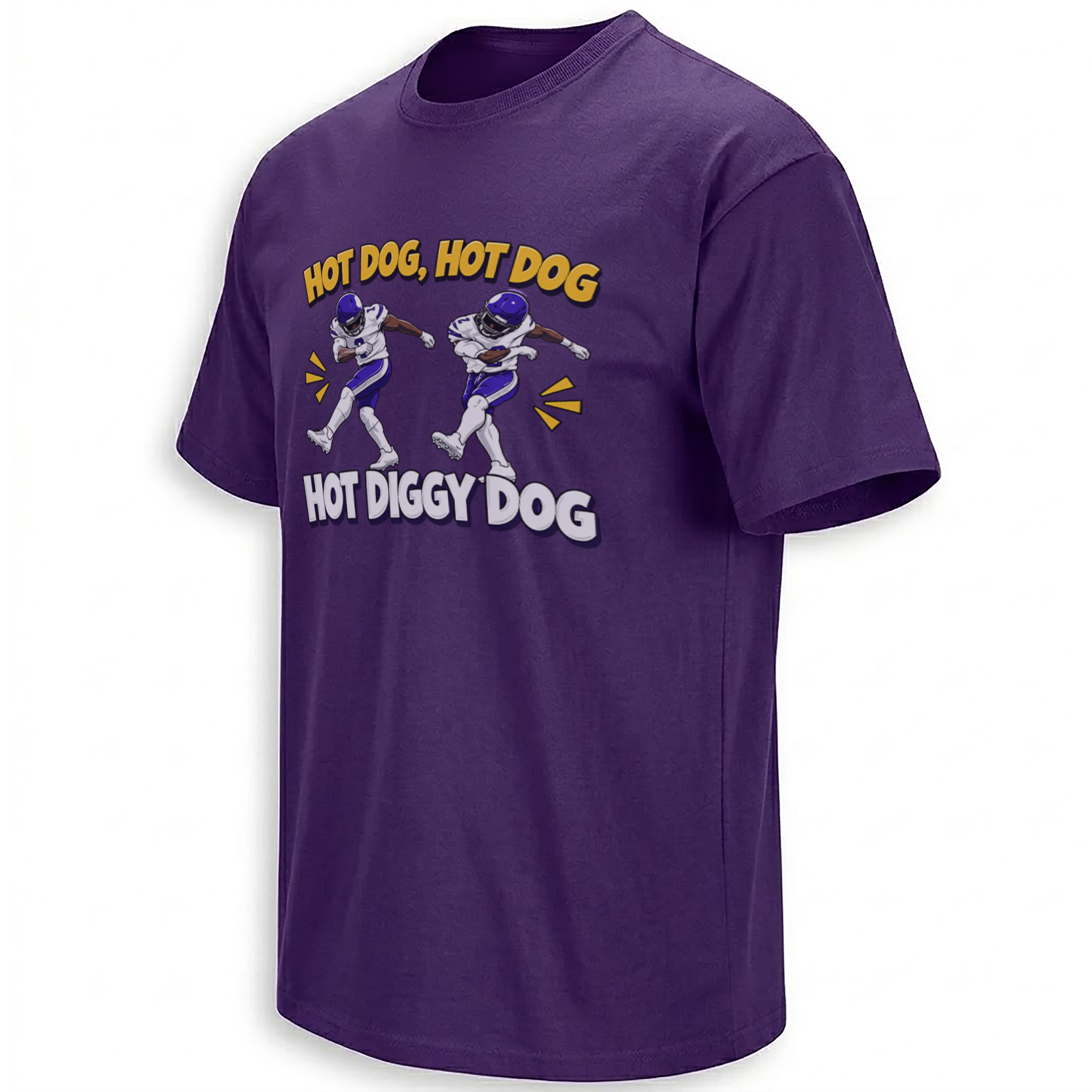 Hot Dog Hot Dog Hot Diggity Dog Isaiah Rodgers Ivan Pace Jr Vikings dance shirt