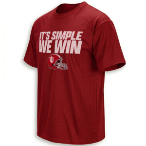 IT'S SIMPLE WE WIN SHIRT – Curt Cignetti Indiana Football Championship Tee