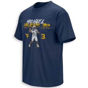 MICHAEL HAWKINS JR SHIRT – West Virginia Mountaineers QB #3 Tee