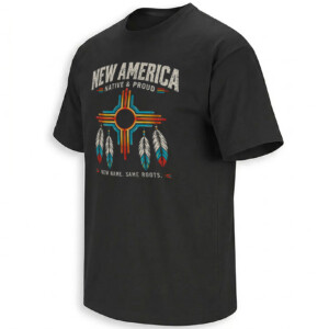 NEW AMERICA NATIVE & PROUD SHIRT – New Mexico Same Roots Tee