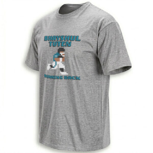 BHAYSHUL TUTEN RETRO BALLER SHIRT – Jaguars #33 Pixel Running Back Tee