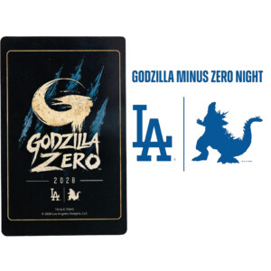 GODZILLA MINUS ZERO METAL WALLET CARD – Dodgers Night Rage +5000 Collectible B