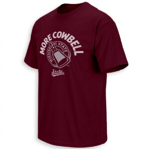 MORE COWBELL SHIRT – Mississippi State Bulldogs Fever Tee M