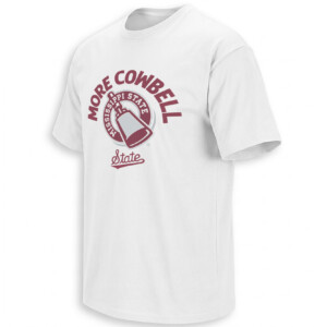 MORE COWBELL SHIRT – Mississippi State Bulldogs Fever Tee W