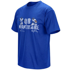 QB NIGHTMARE SHIRT – Aaron Donald & Myles Garrett Rams Defense Tee