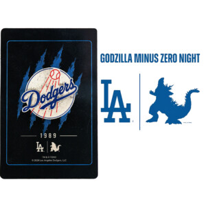 GODZILLA 1989 METAL WALLET CARD – Dodgers Night Rage +5000 Collectible B