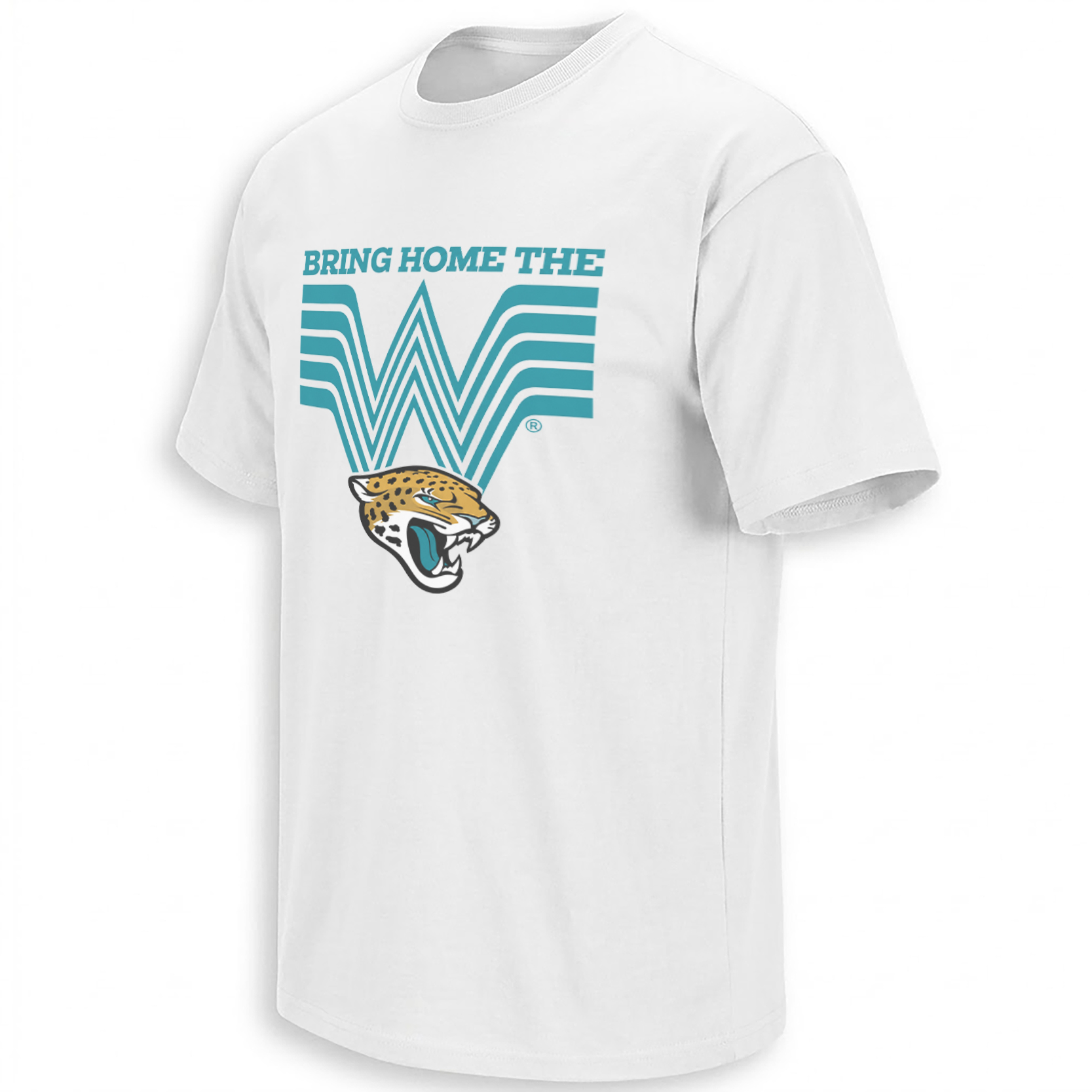 Bring Home the W Jacksonville Jaguars Whataburger victory graphic
