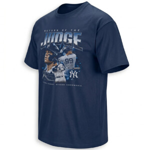 RETURN OF THE JUDGE SHIRT – Aaron Judge No. 99 Yankees Comeback Tee N