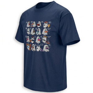 BOOKISH GHOSTS SHIRT – Fantasy Reader Halloween Tee N