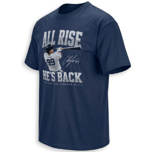 ALL RISE HE’S BACK SHIRT – Aaron Judge No. 99 Yankees Comeback Tee